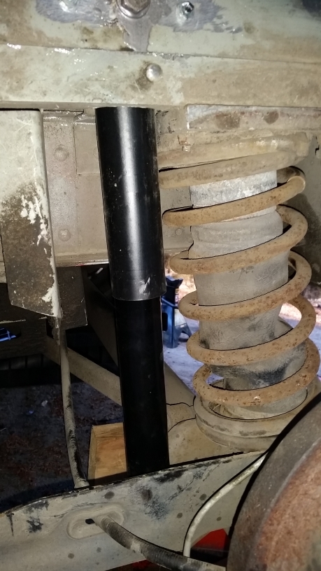 kubvan shock installed