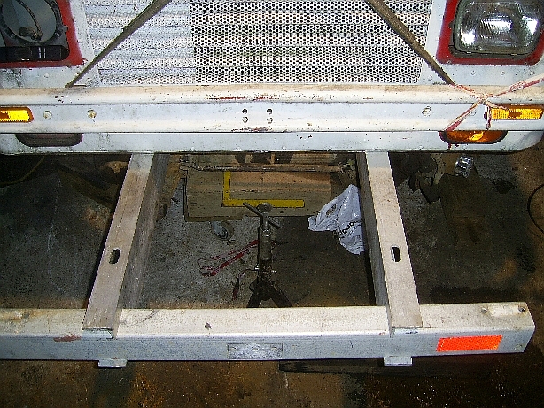 kubvan front axle frame