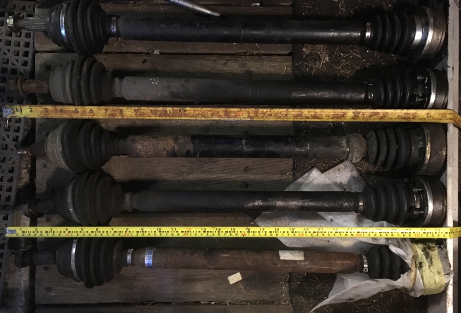 VW Halfshaft collection